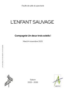 Feuille de salle page 1