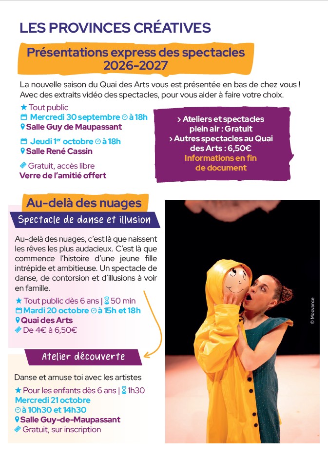Deuxième page provinces créatives